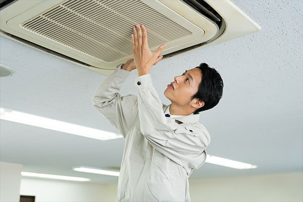 空調設備・換気設備・暖房設備機器の清掃・保守・整備